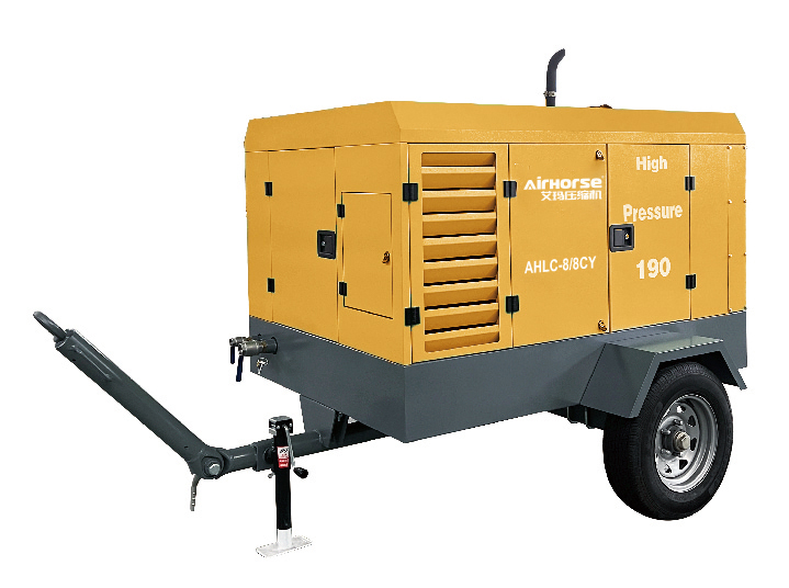 Diesel  Portable Screw Air Compressor