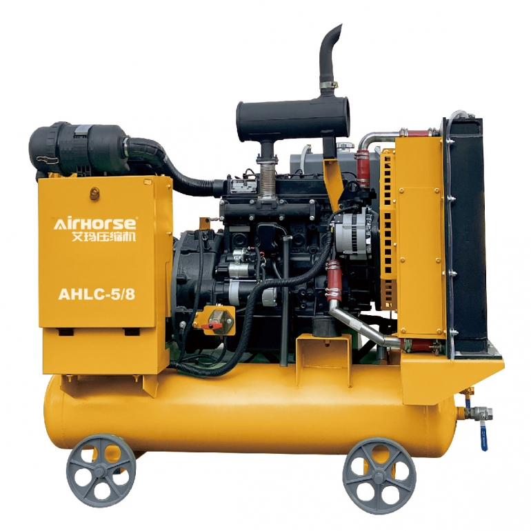 Diesel  Portable Screw Air Compressor