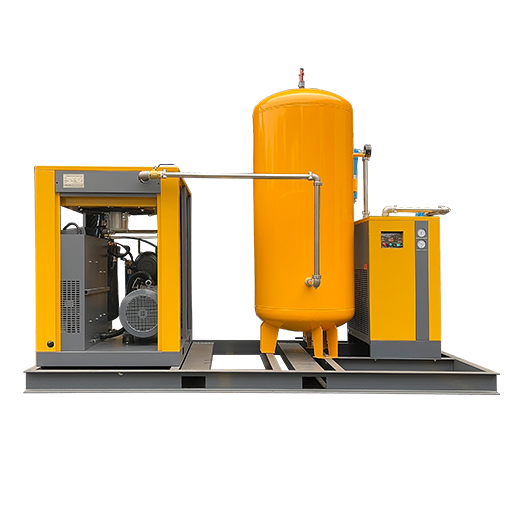 Skid-Mounted Air Compressor 30-100HP