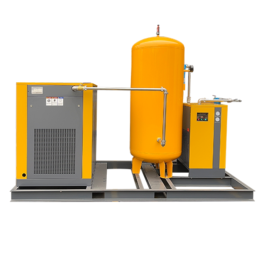 Skid-Mounted Air Compressor 30-100HP