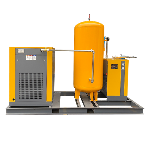 Skid-Mounted Air Compressor 30-100HP