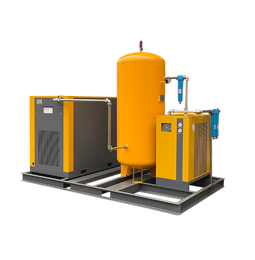 Skid-Mounted Air Compressor 30-100HP