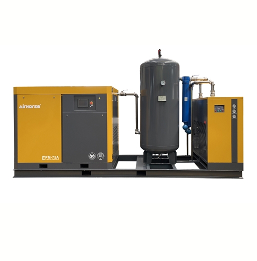 Skid-Mounted Air Compressor 30-100HP