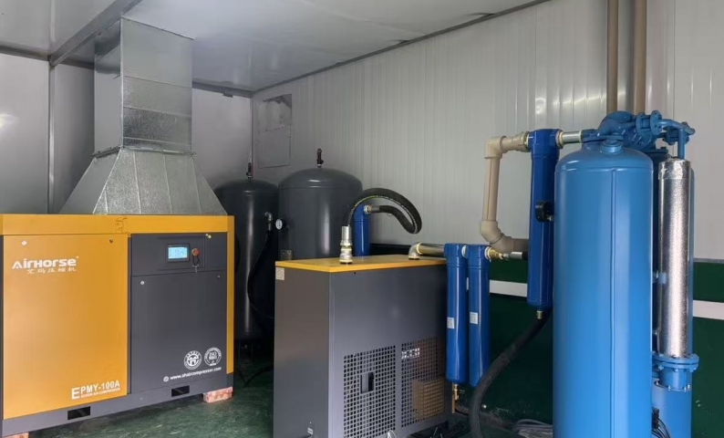 AirHorse 75kW VFD Compressor Powers Jiangxi Tech Enterprise